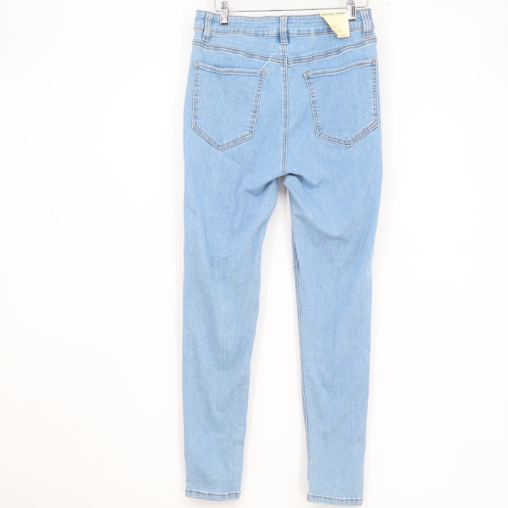 Skinny Fries Womens High Rise Sculpted Skinny Jeans Light Blue Size 13 NWT - Picture 8 of 9